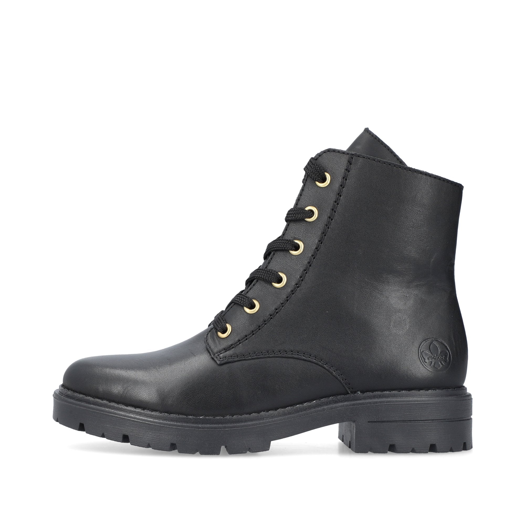 Rieker Z2841 Zip/Lace Up Boot - Black - image 007 |ww_colour=black|ww_order=007|