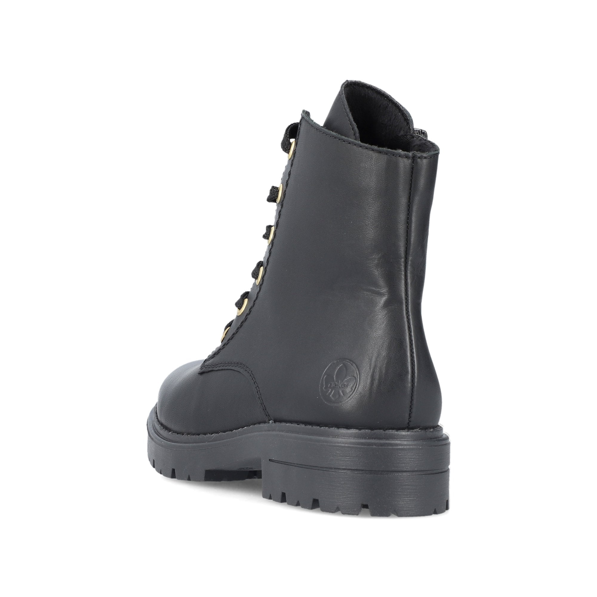 Rieker Z2841 Zip/Lace Up Boot - Black - image 008 |ww_colour=black|ww_order=008|