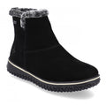 Rieker Z4266 Zip Up Boot - Black - image 001 |ww_colour=black|ww_order=001|