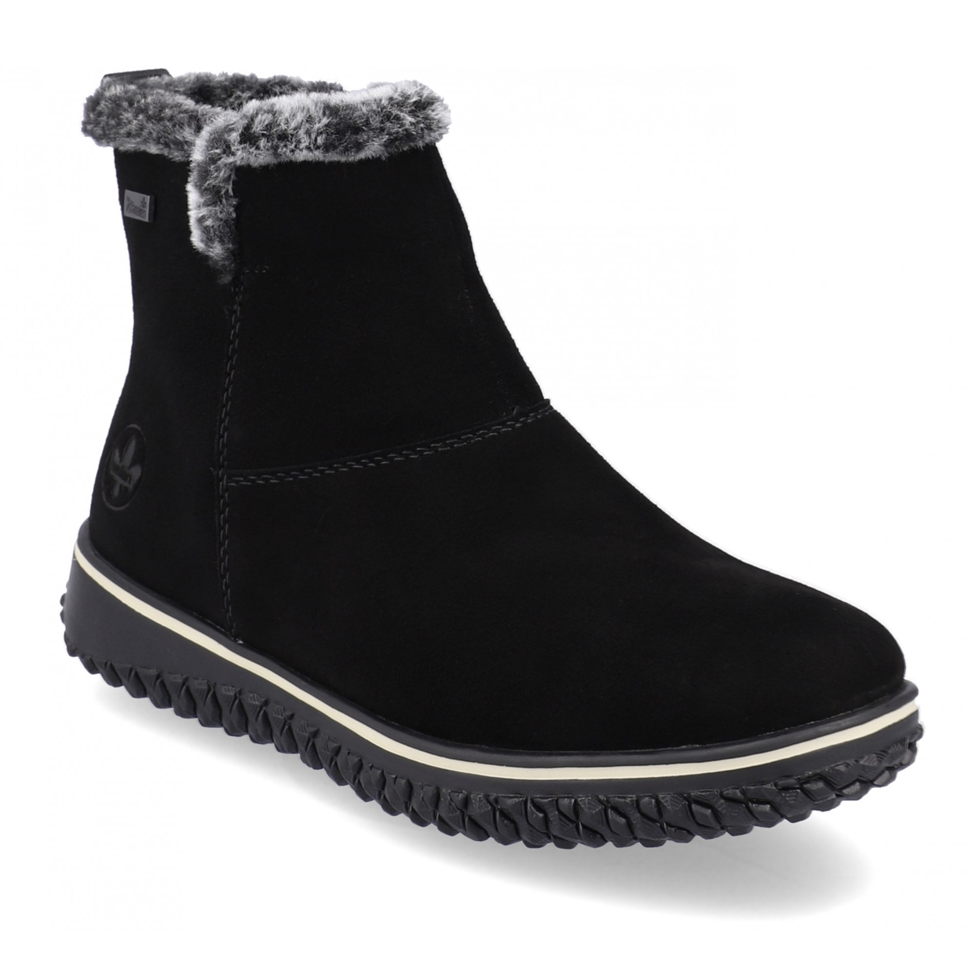 Rieker Z4266 Zip Up Boot - Black - image 001 |ww_colour=black|ww_order=001|