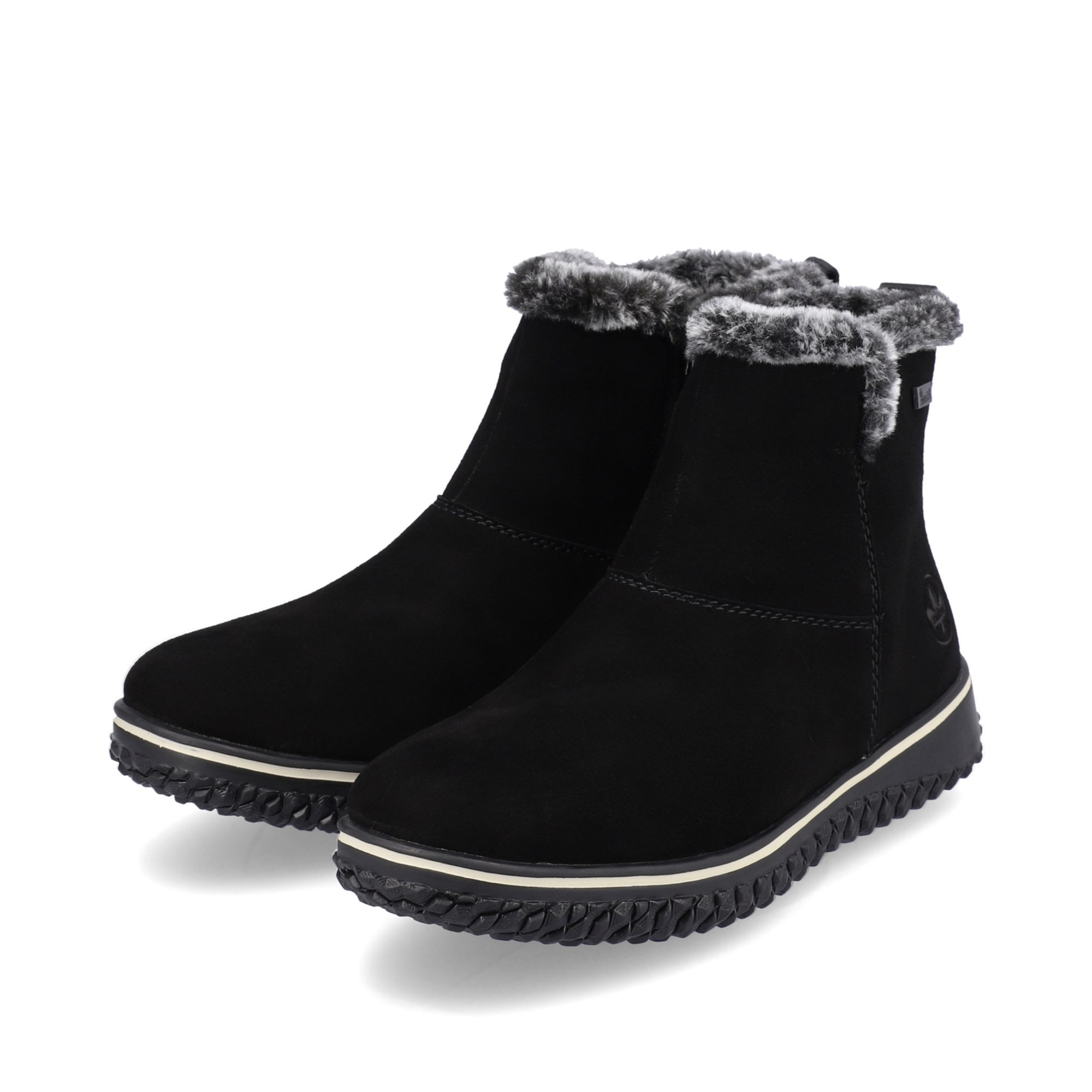 Rieker Z4266 Zip Up Boot - Black - image 002 |ww_colour=black|ww_order=002|