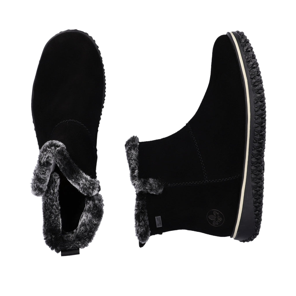 Rieker Z4266 Zip Up Boot - Black - image 003 |ww_colour=black|ww_order=003|