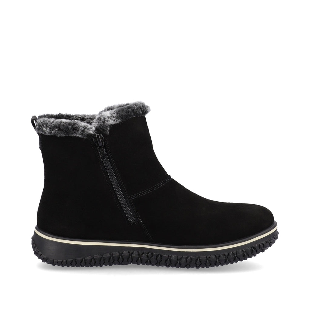 Rieker Z4266 Zip Up Boot - Black - image 005 |ww_colour=black|ww_order=005|
