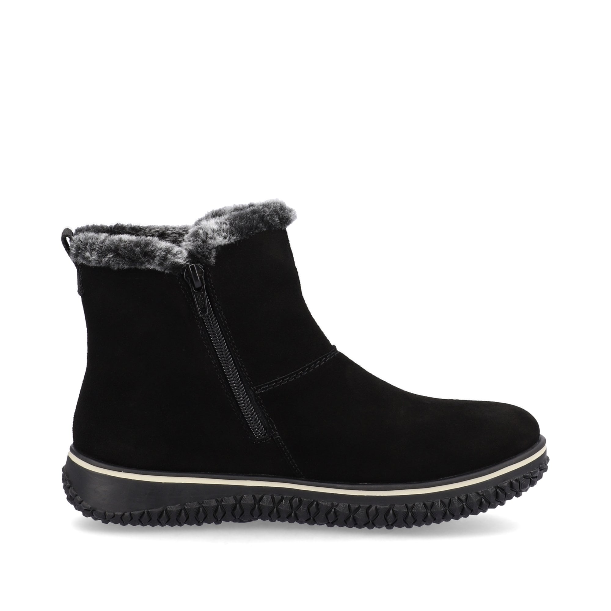 Rieker Z4266 Zip Up Boot - Black - image 005 |ww_colour=black|ww_order=005|