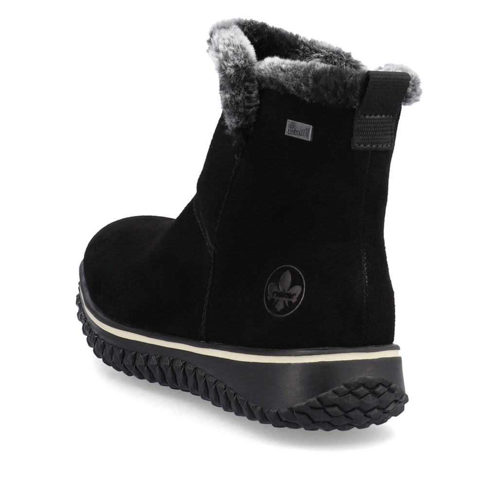 Rieker Z4266 Zip Up Boot - Black - image 007 |ww_colour=black|ww_order=007|
