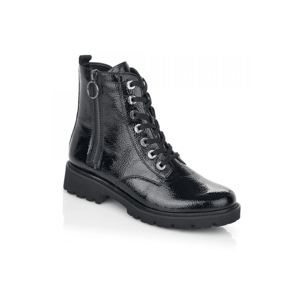 Remonte D8671 Zipper Boot - Black - image 001 |ww_colour=black|ww_order=001|