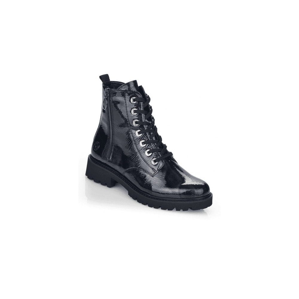 Remonte D8671 Zipper Boot - Blue - image 001 |ww_colour=blue|ww_order=001|