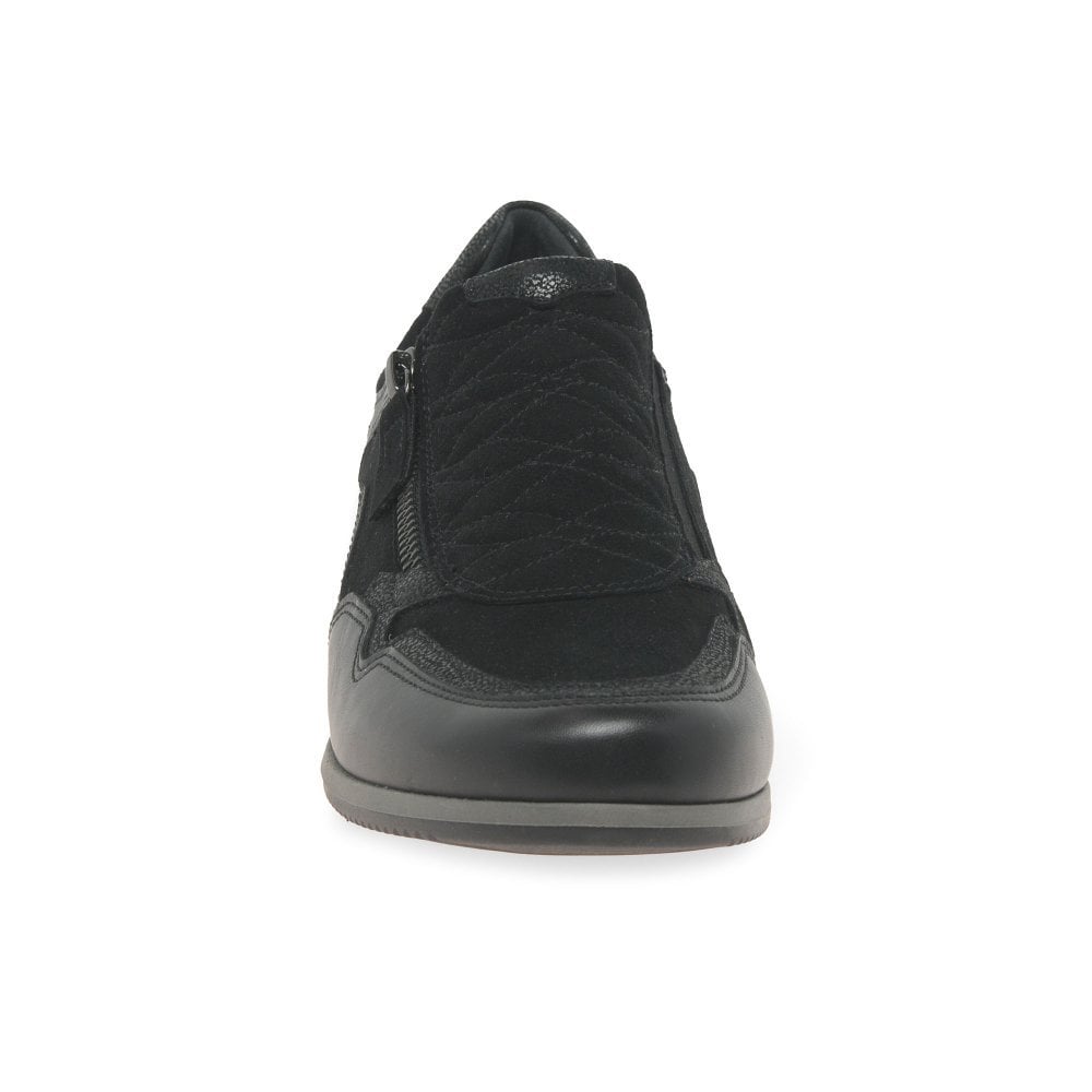 Gabor Janis 36.408 Zip Up Trainers - Black - image 004 |ww_colour=black|ww_order=004|