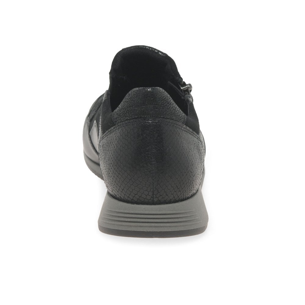 Gabor Janis 36.408 Zip Up Trainers - Black - image 005 |ww_colour=black|ww_order=005|