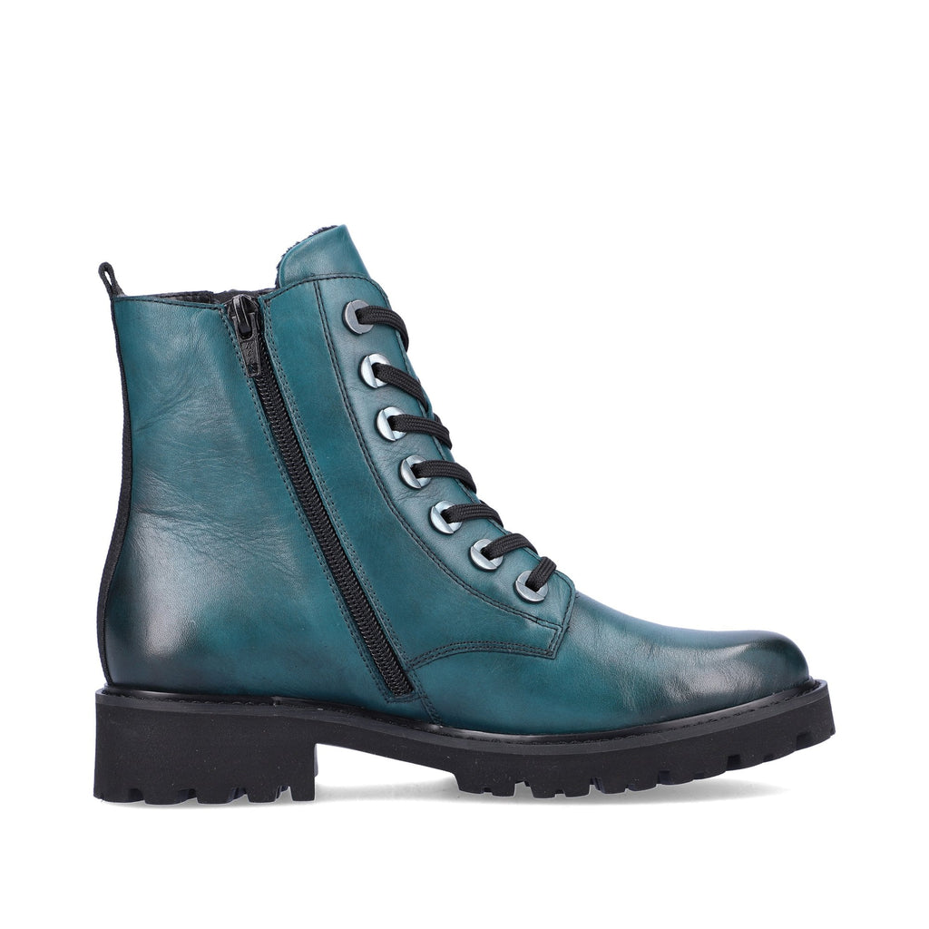 Remonte D8671 Zipper Boot - Turquoise - image 005 |ww_colour=turquoise|ww_order=005|