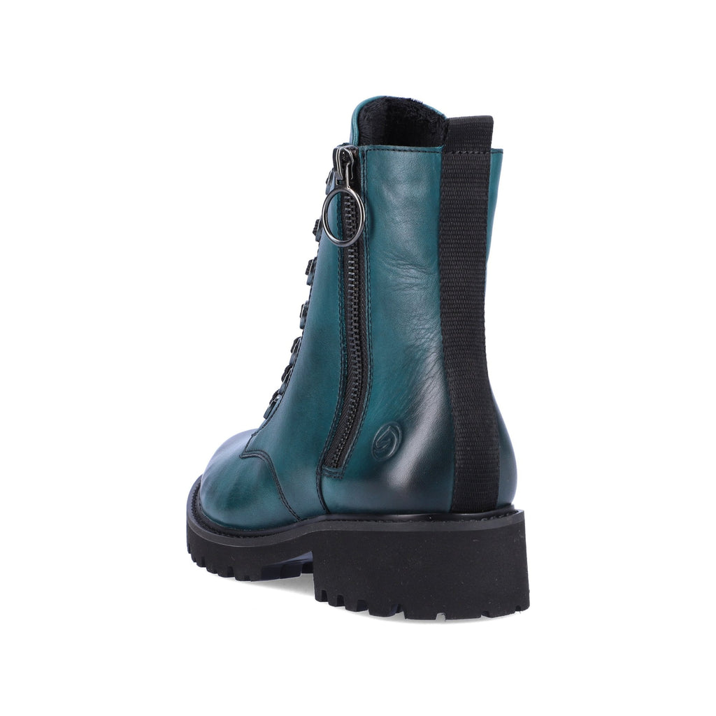 Remonte D8671 Zipper Boot - Turquoise - image 006 |ww_colour=turquoise|ww_order=006|