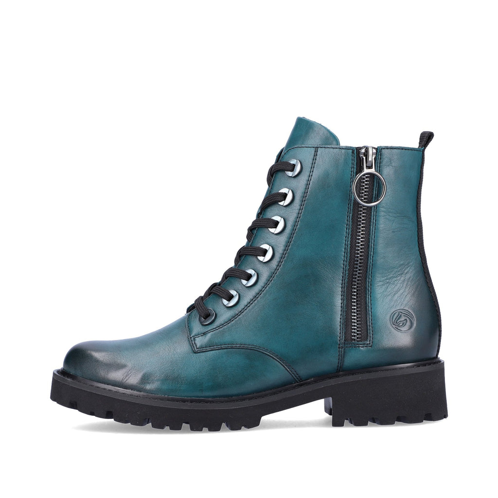 Remonte D8671 Zipper Boot - Turquoise - image 008 |ww_colour=turquoise|ww_order=008|