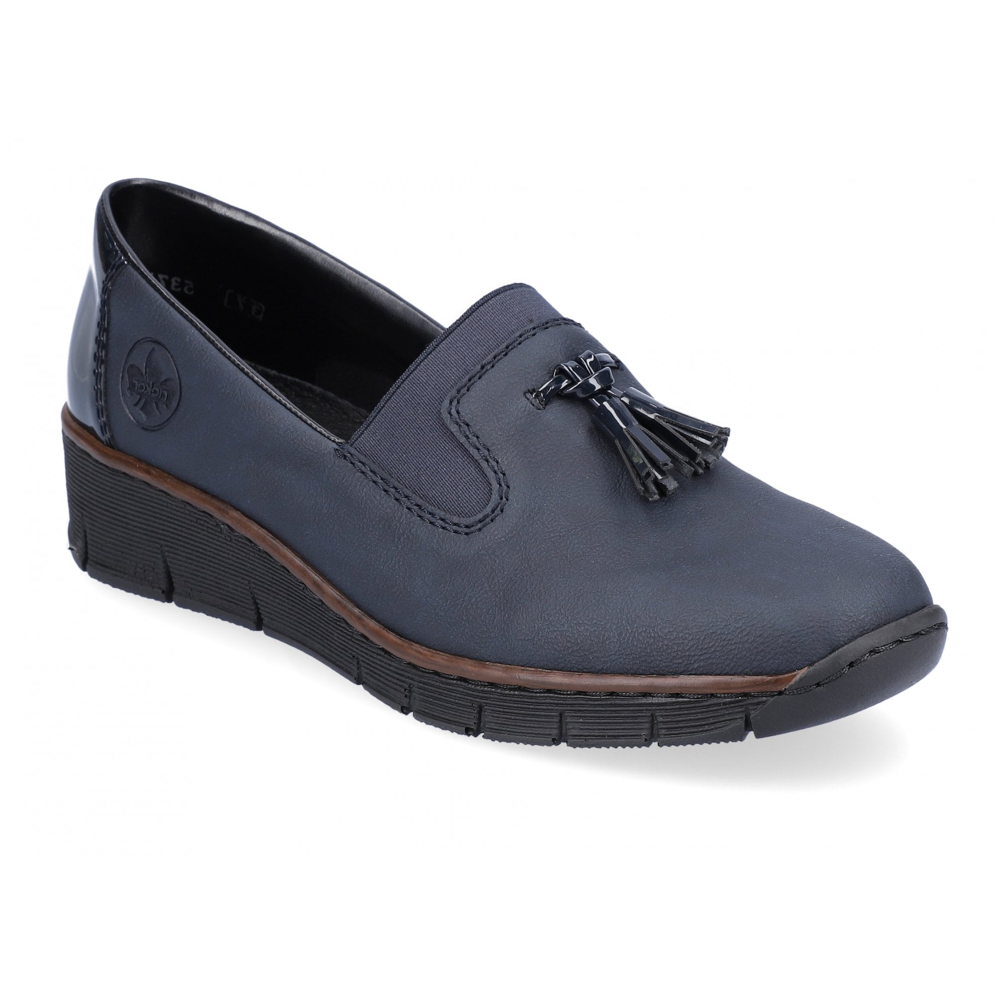 Rieker 53751 Moccasin Shoe - Blue - image 001 |ww_colour=blue|ww_order=001|