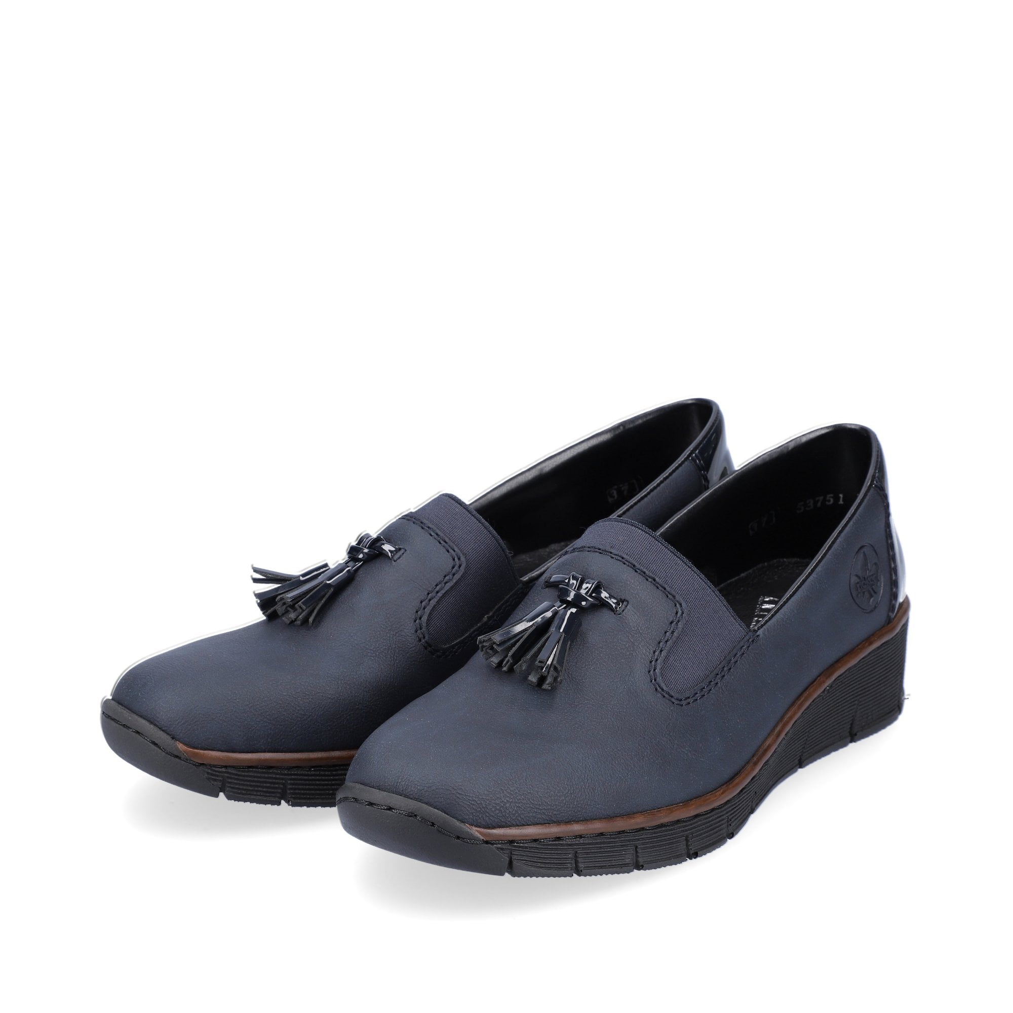 Rieker 53751 Moccasin Shoe - Blue - image 002 |ww_colour=blue|ww_order=002|