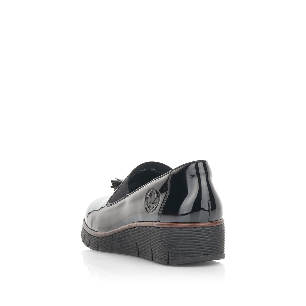 Rieker 53751 Moccasin Shoe - Black Patent - image 005 |ww_colour=black-patent|ww_order=005|