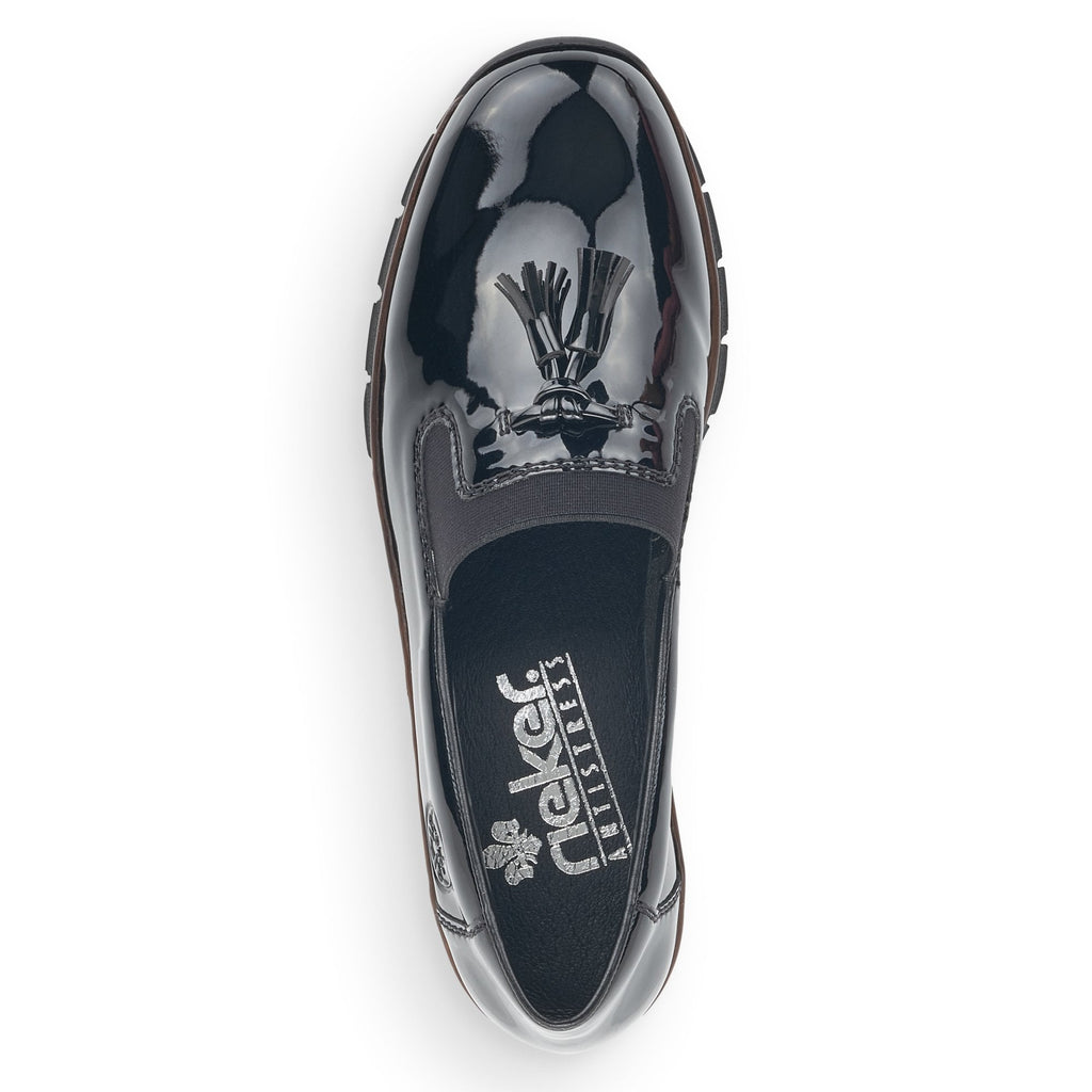 Rieker 53751 Moccasin Shoe - Black Patent - image 006 |ww_colour=black-patent|ww_order=006|