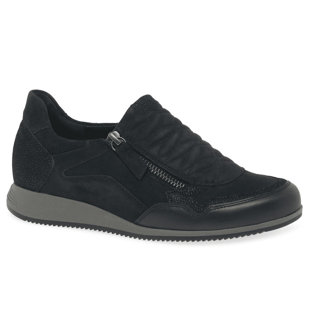 Gabor Janis 36.408 Zip Up Trainers - Blue - image 002 |ww_colour=blue|ww_order=002|