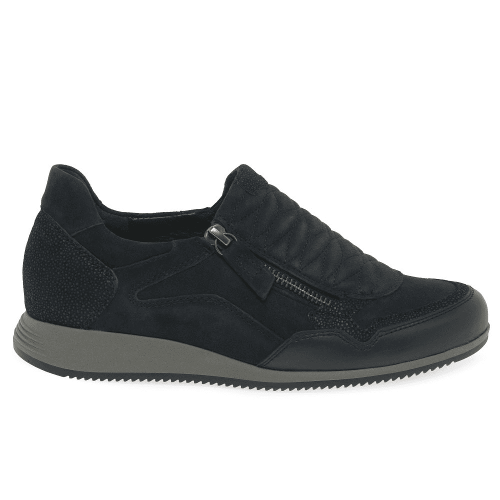 Gabor Janis 36.408 Zip Up Trainers - Blue - image 003 |ww_colour=blue|ww_order=003|