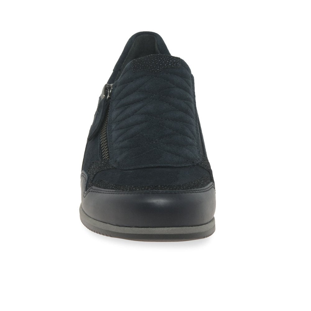 Gabor Janis 36.408 Zip Up Trainers - Blue - image 005 |ww_colour=blue|ww_order=005|
