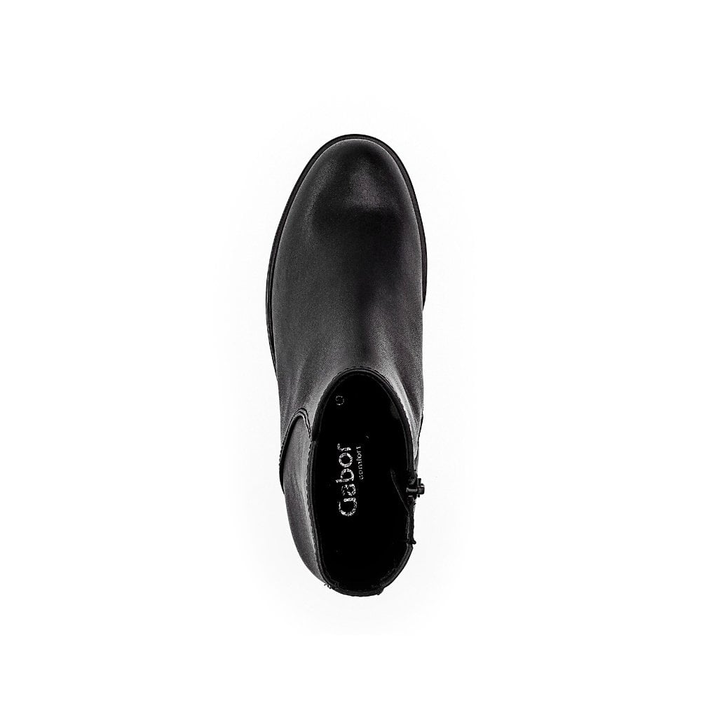 Gabor Delight 32.800 Zip Up Ankle Boot - Black - image 004 |ww_colour=black|ww_order=004|