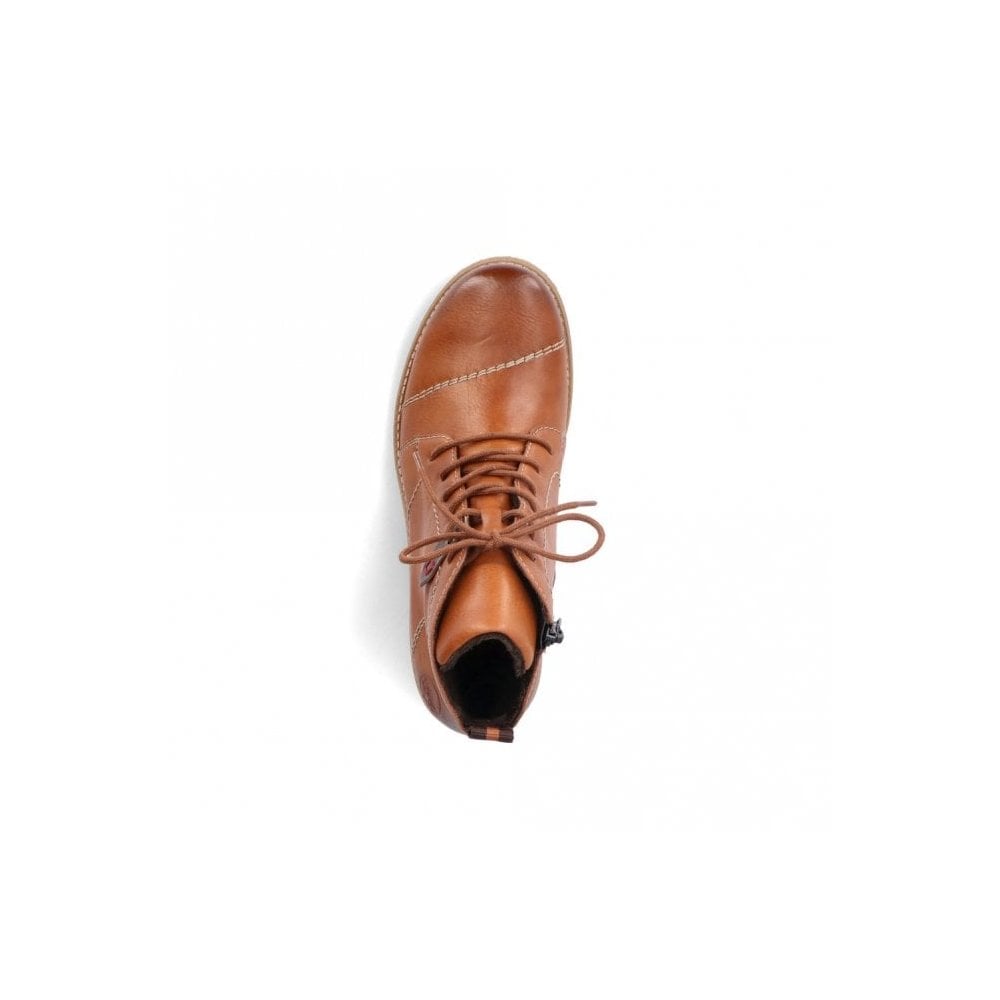 Rieker Lace/Zip up Ankle Boot - Brown - image 004 |ww_colour=brown|ww_order=004|