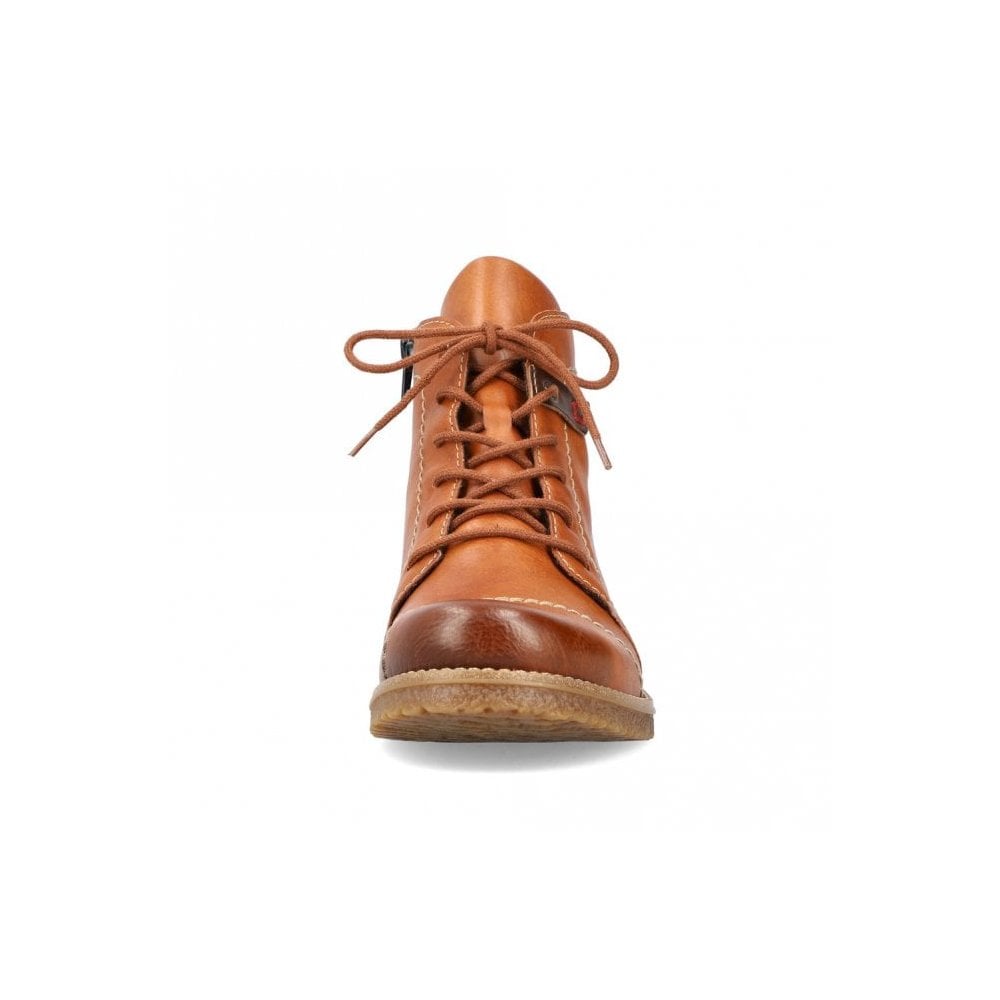 Rieker Lace/Zip up Ankle Boot - Brown - image 006 |ww_colour=brown|ww_order=006|
