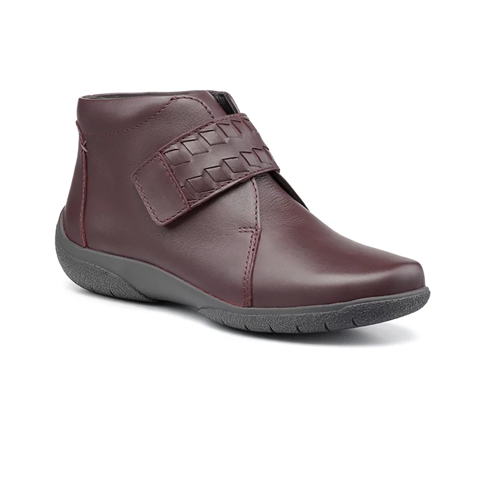 Hotter Daydream Wide Fit Ankle Boots EXF - Wine - image 001 |ww_colour=wine|ww_order=001|