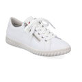 Rieker N0900 Lightweight Casual Lace Up/Zip Shoe - White - image 001 |ww_colour=white|ww_order=001|