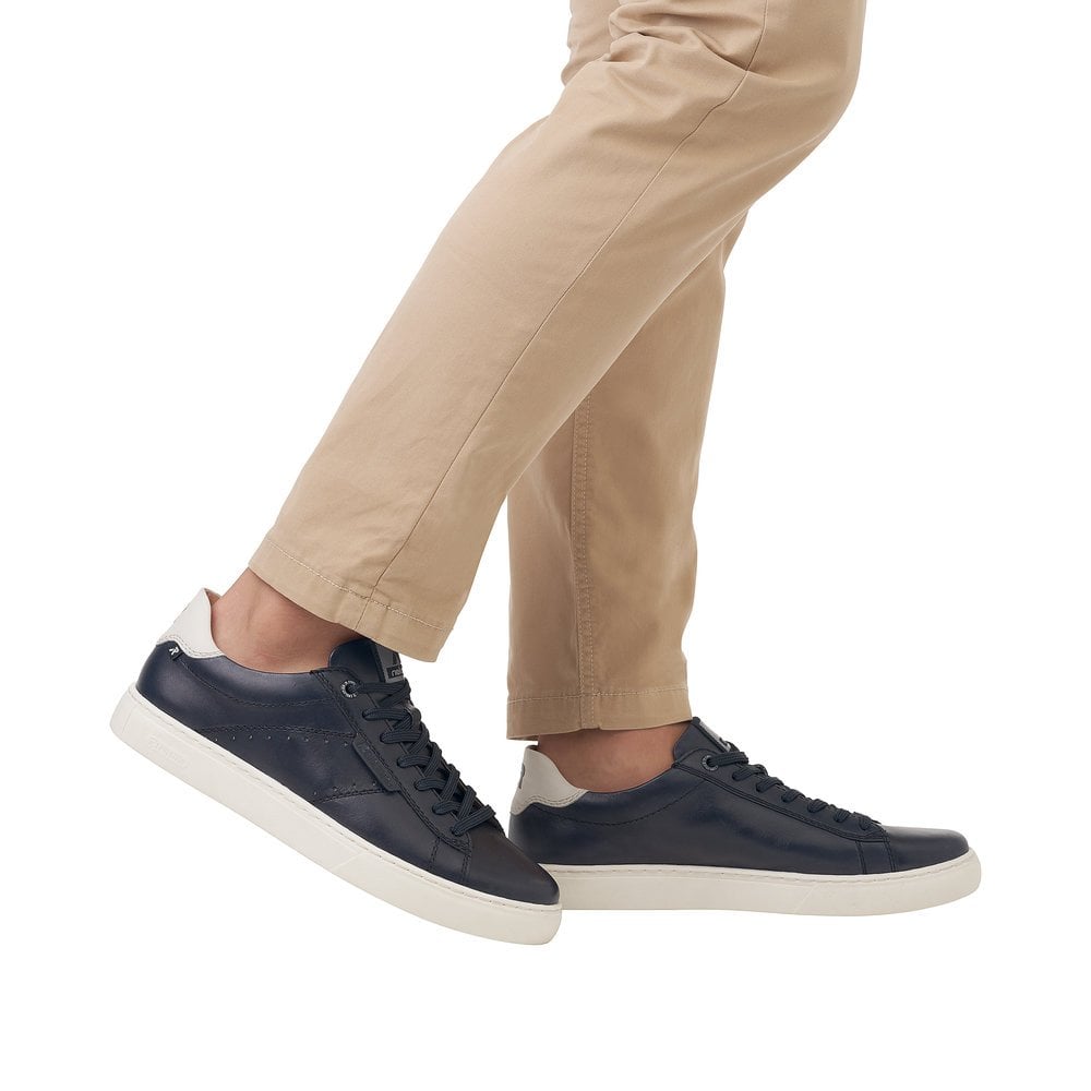 Rieker U0704 Lace Up Casual Shoe - Blue - image 002 |ww_colour=blue|ww_order=002|
