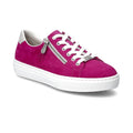 Rieker L59L1 Lace/Zip Up Casual Shoe - Fuchsia - image 001 |ww_colour=fuchsia|ww_order=001|
