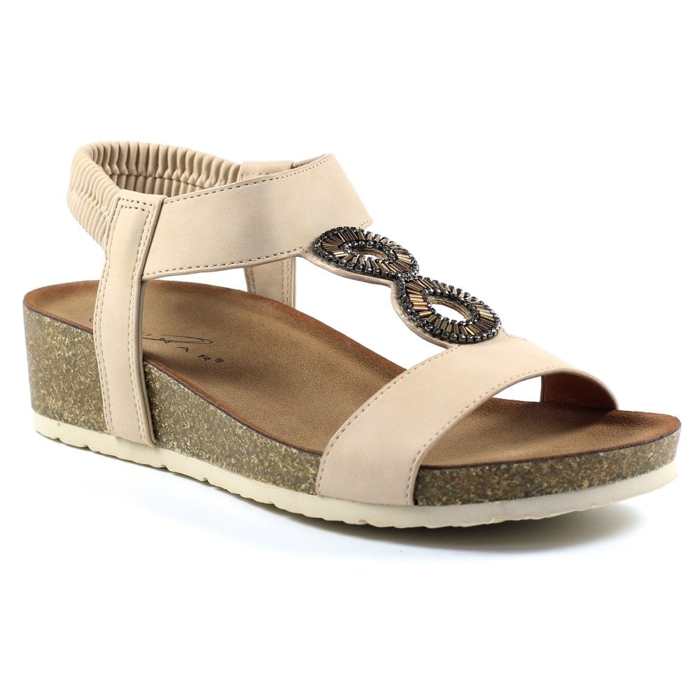 Lunar Barwell Sandal - Beige - image 001 |ww_colour=beige|ww_order=001|