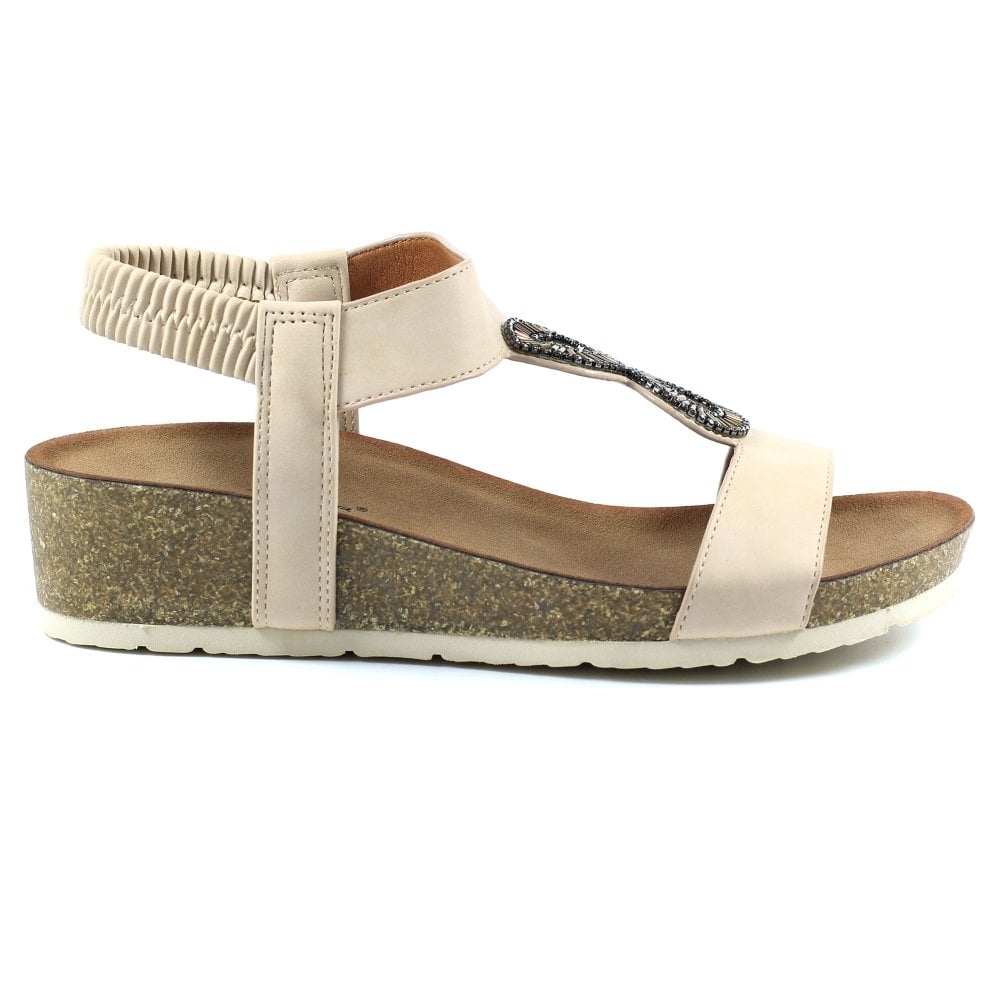 Lunar Barwell Sandal - Beige - image 002 |ww_colour=beige|ww_order=002|