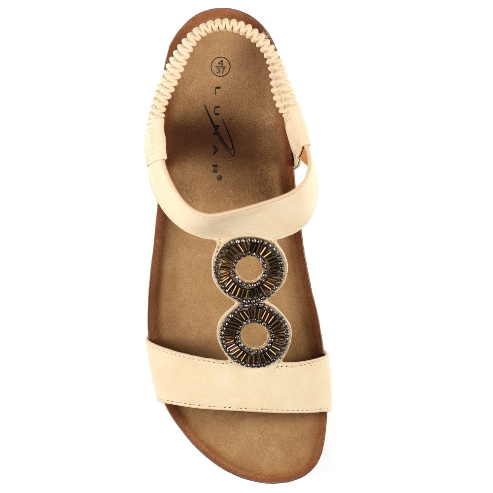 Lunar Barwell Sandal - Beige - image 005 |ww_colour=beige|ww_order=005|