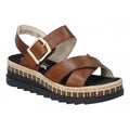 Rieker V7951 Wedge Sandal - Brown - image 001 |ww_colour=brown|ww_order=001|