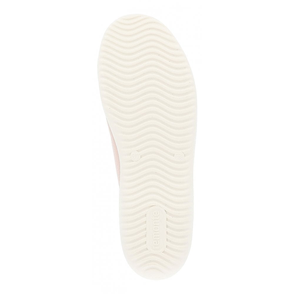 Remonte D1E03 Lace Up/ Zip Casual Shoe - Rose - image 006 |ww_colour=rose|ww_order=006|