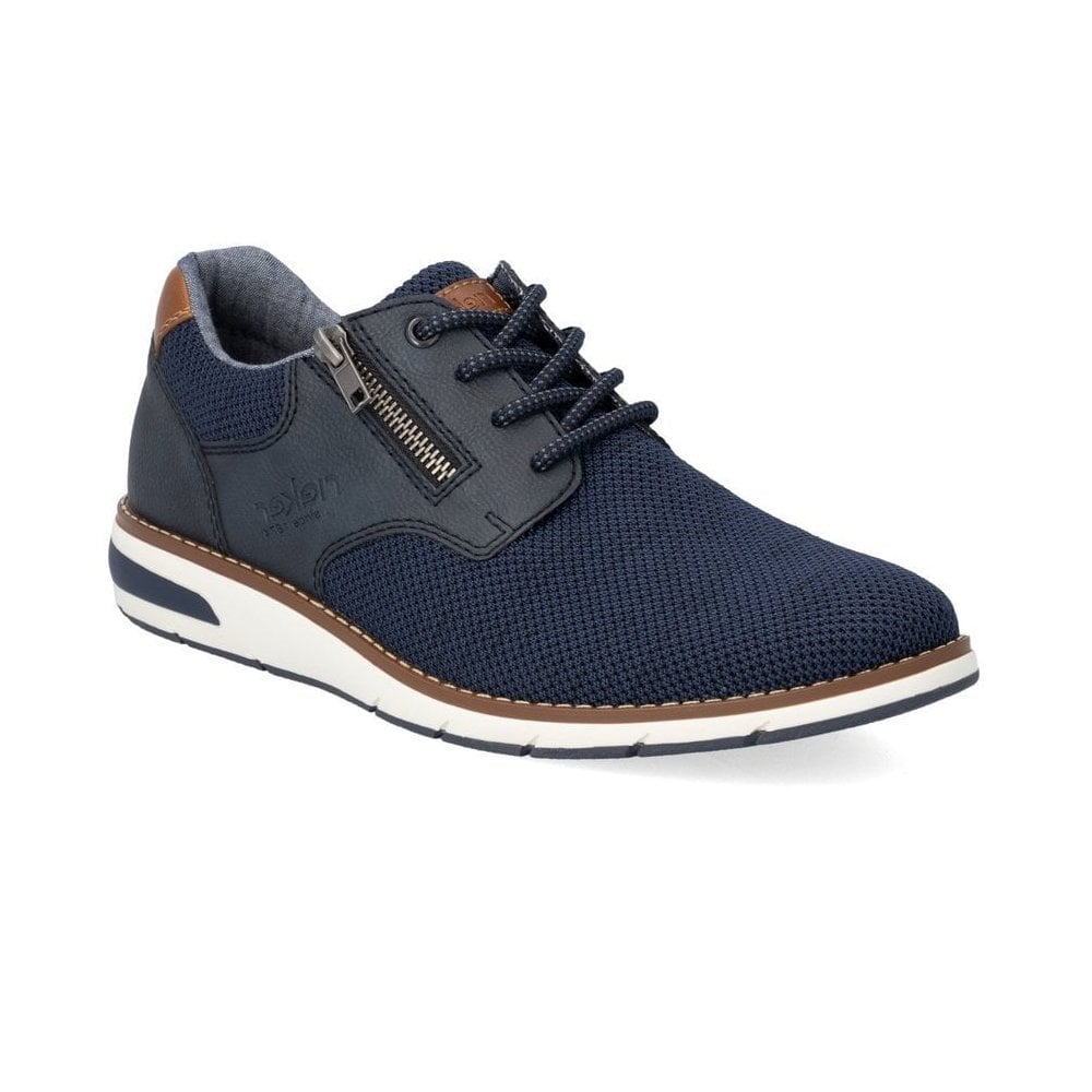 Rieker 11311 Slip On Casual Shoe - Blue - image 001 |ww_colour=blue|ww_order=001|