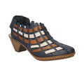 Rieker Sina Slip on Shoe - Blue Combi - image 001 |ww_colour=blue-combi|ww_order=001|