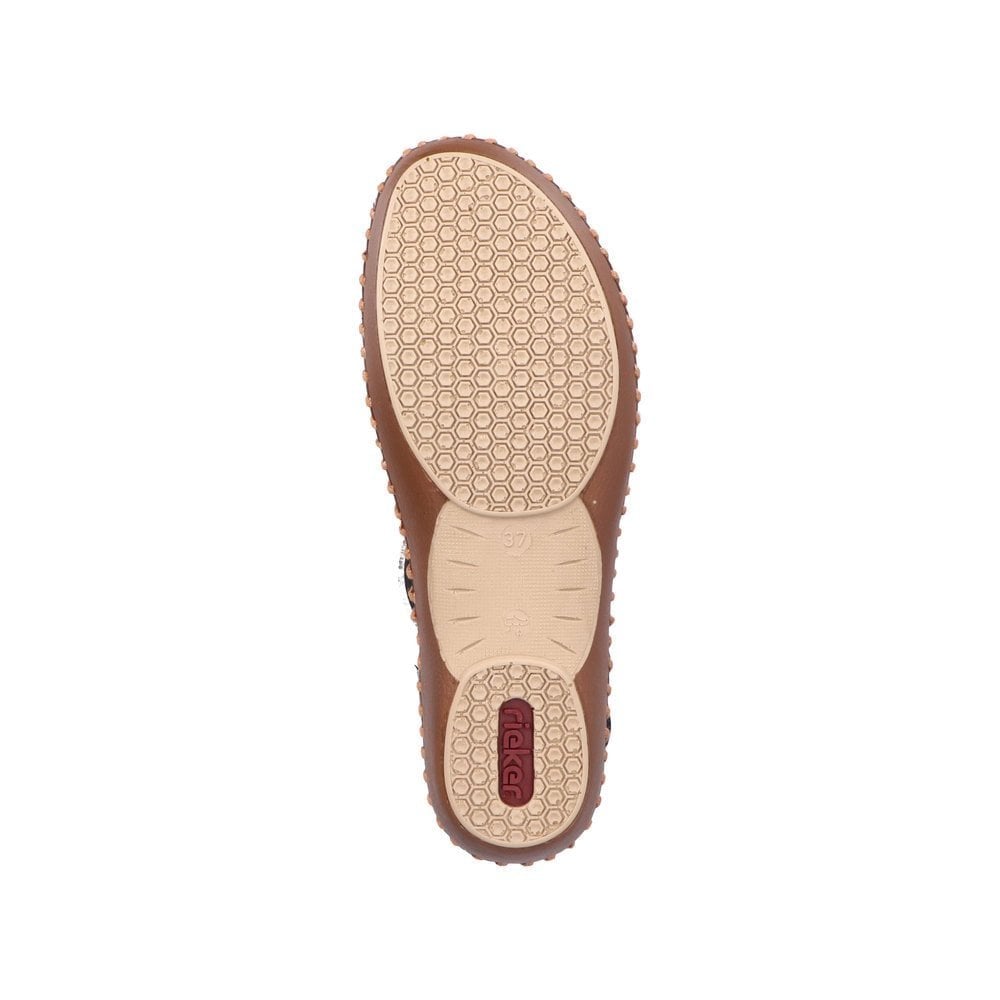 Rieker T Bar Summer Sandal - Green - image 004 |ww_colour=green|ww_order=004|