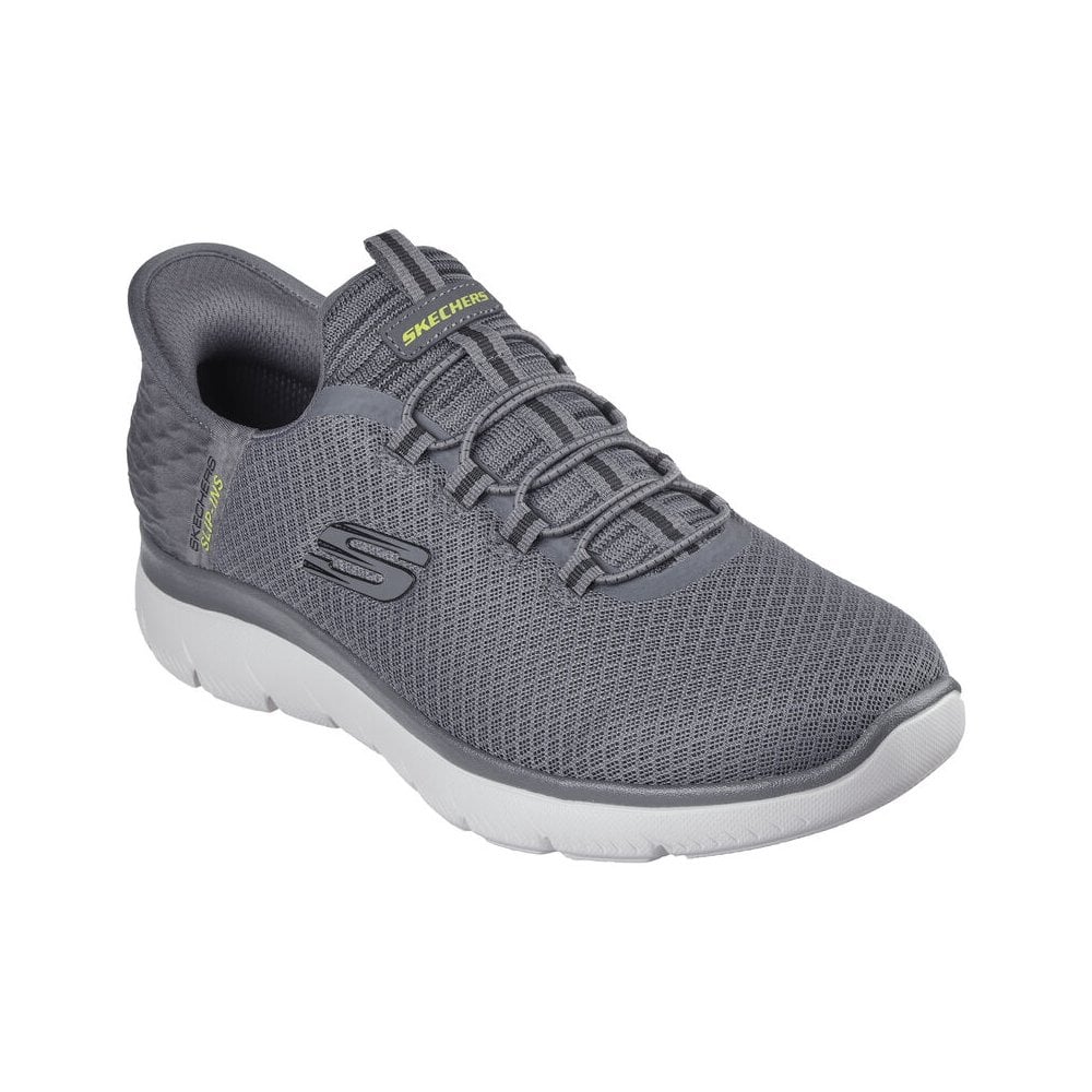 Skechers Slip Ins - Summits High Range - Charcoal - image 001 |ww_colour=charcoal|ww_order=001|
