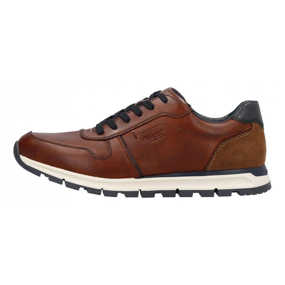 Rieker B0503 Casual Leather  Men's Lace-up - Brown - image 005 |ww_colour=brown|ww_order=005|