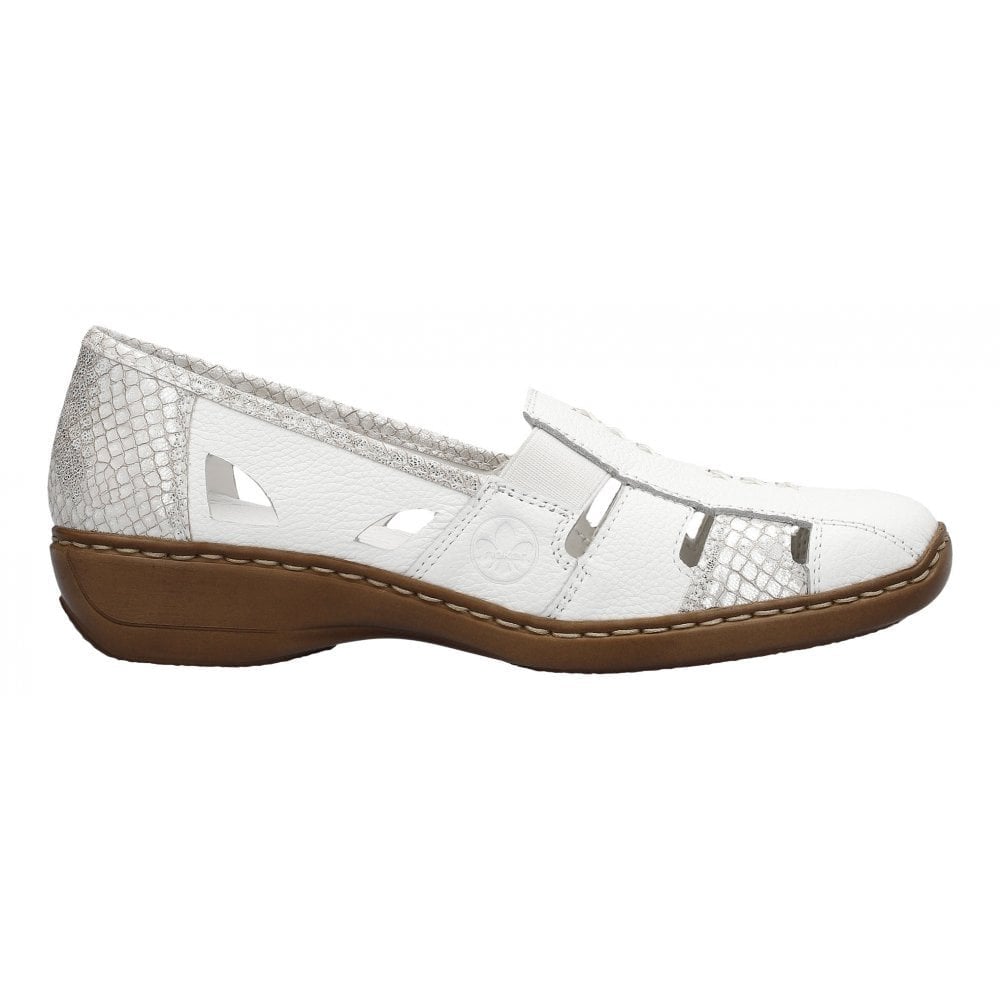 Rieker Doris 41385 Shoe - White - image 004 |ww_colour=white|ww_order=004|