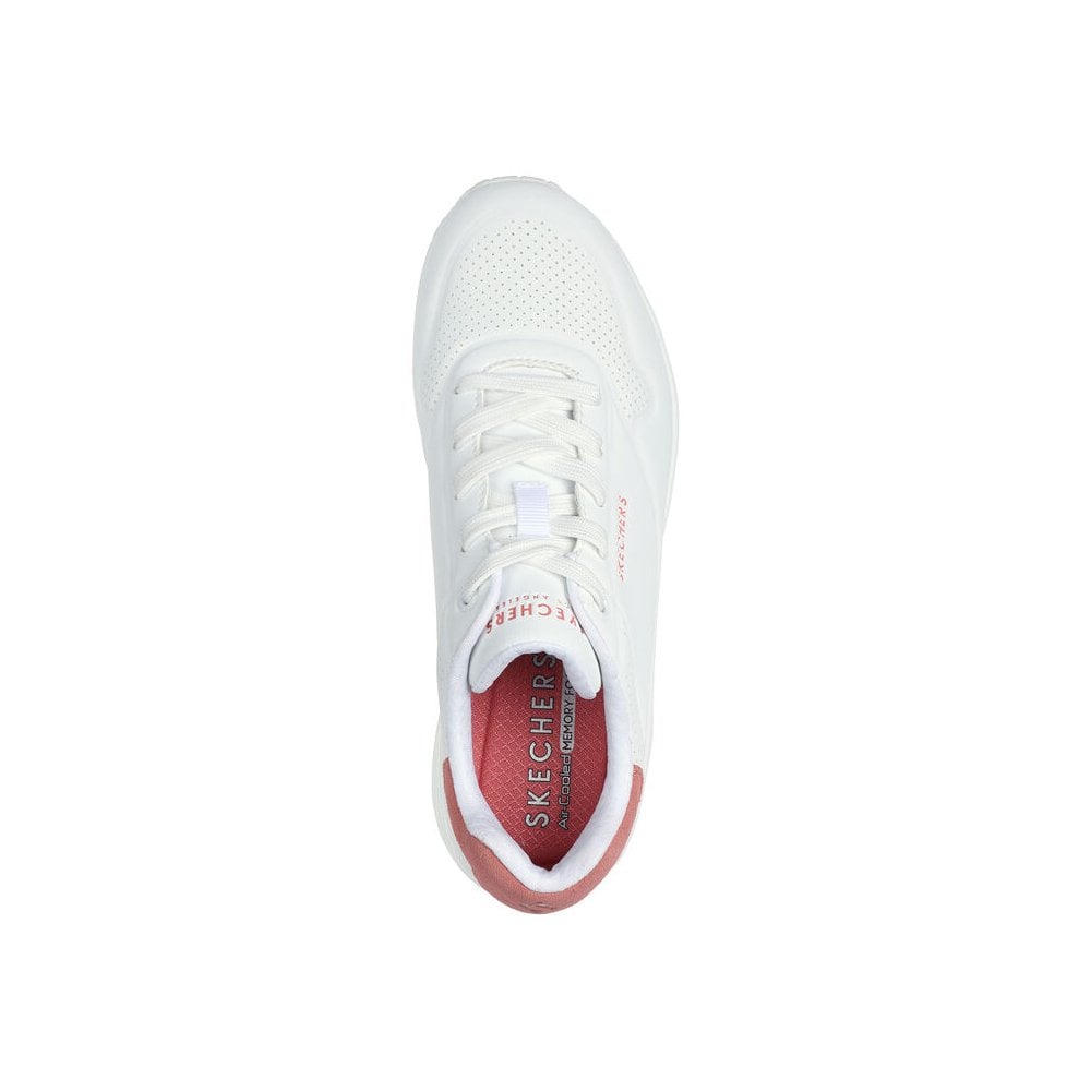 Skechers Uno - Pop Back Training Shoe - White Combi - image 004 |ww_colour=white-combi|ww_order=004|