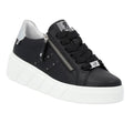 Rieker W0505 Lace/Zip Up Casual Shoe - Black - image 001 |ww_colour=black|ww_order=001|