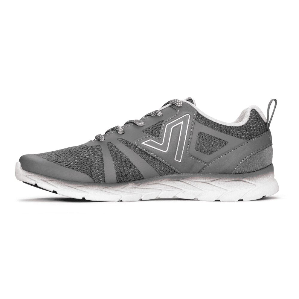 Vionic 335 Miles Lace Up Trainer - Grey - image 002 |ww_colour=grey|ww_order=002|