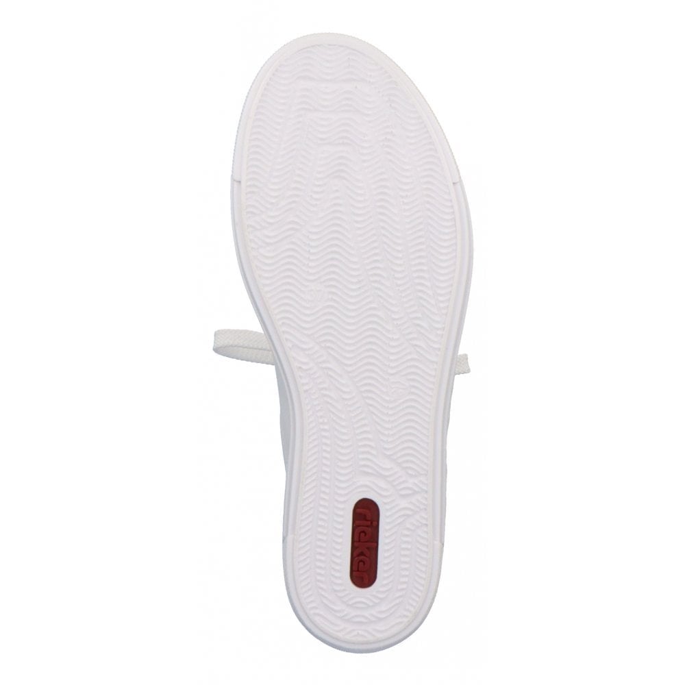 Rieker L8802 Lace Up Casual Shoe - White Combi - image 006 |ww_colour=white-combi|ww_order=006|