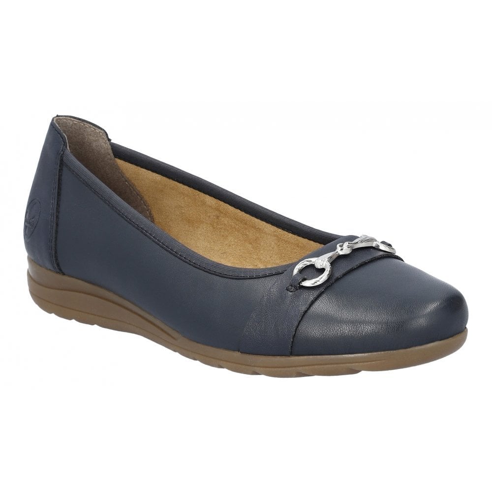 Rieker L9360 Ballet Pump - Pacific Blue - image 001 |ww_colour=pacific-blue|ww_order=001|