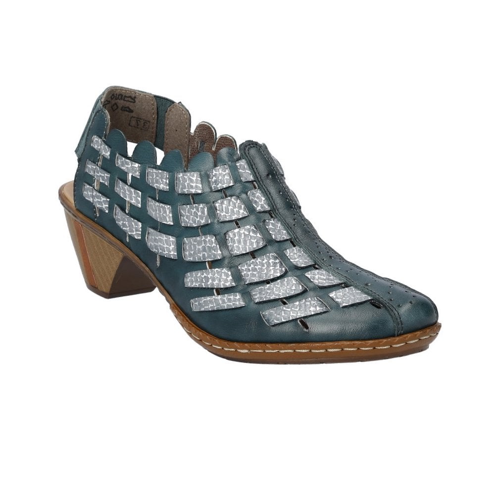 Rieker Sina Slip on Shoe - Green - image 001 |ww_colour=green|ww_order=001|