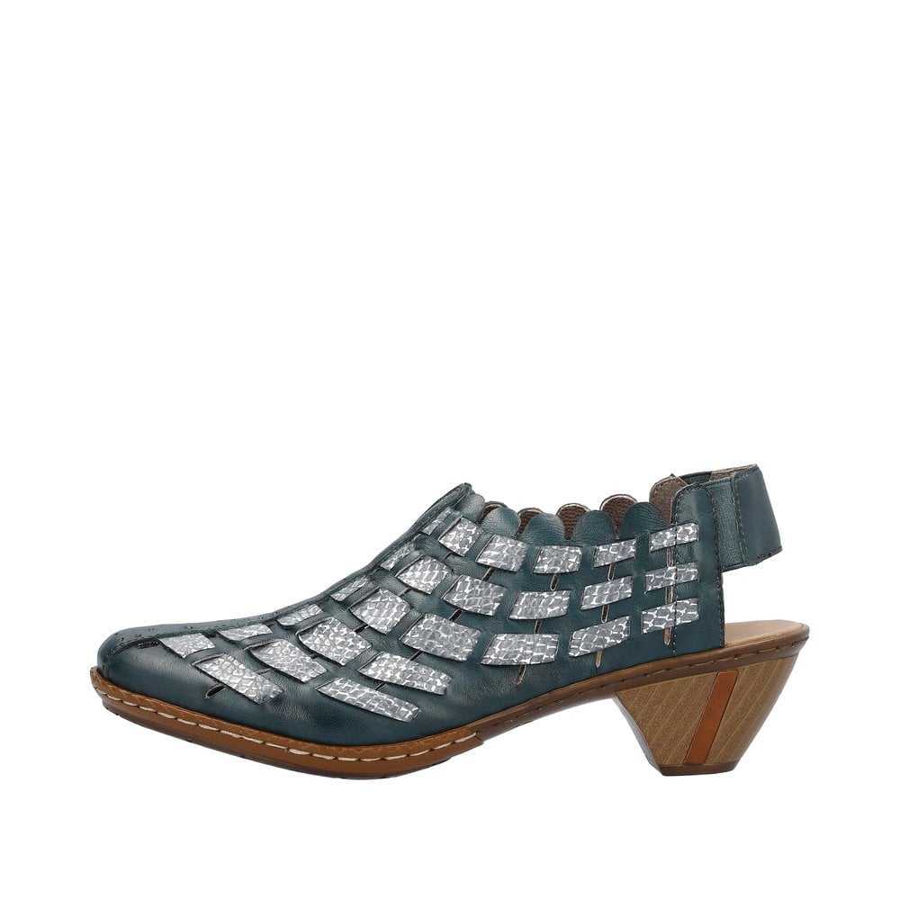 Rieker Sina Slip on Shoe - Green - image 006 |ww_colour=green|ww_order=006|