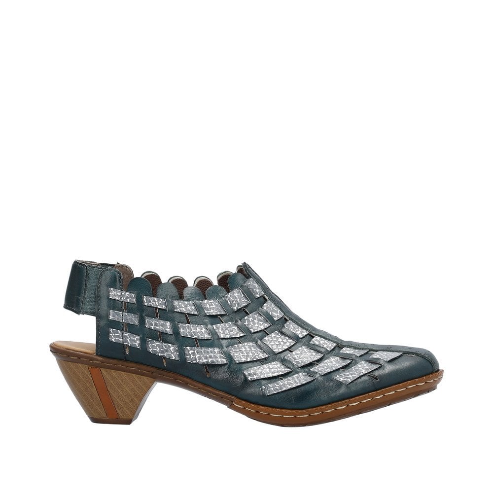 Rieker Sina Slip on Shoe - Green - image 008 |ww_colour=green|ww_order=008|