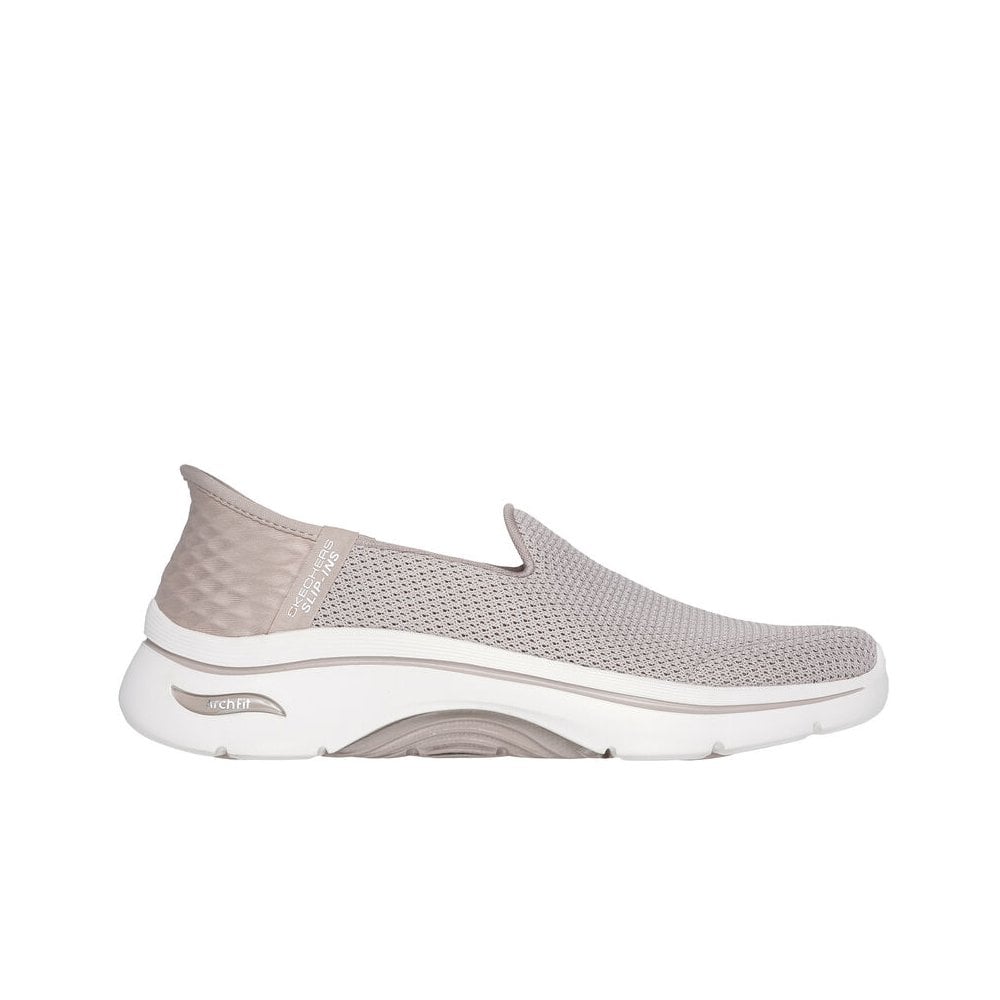 Skechers Go Walk Arch Fit  - Delara Slip Ins - Taupe - image 002 |ww_colour=taupe|ww_order=002|